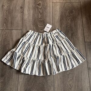 Cotton on girls Striped Ruffle Skirt